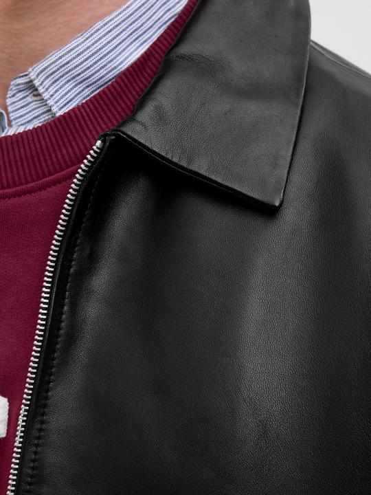 Actual product image Jack & Jones Lederjacke Lederjacke (M)