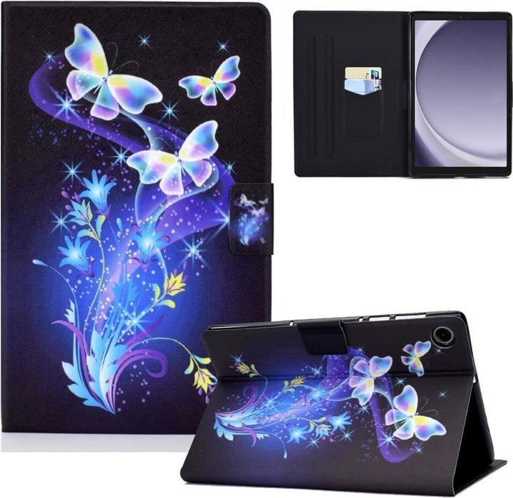 Produktbild Cover-Discount Galaxy Tab A9 - Schutzhülle Schmetterling violett (Galaxy Tab A9)