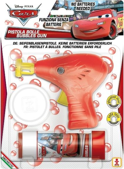 Actual product image Dulcop Disney Cars bubble gun