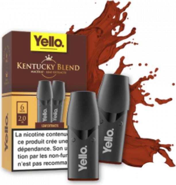 Immagine prodotto Yello Pods - Kentucky Blend - Kompatibel mit Vuse I 2er Pack (Baccano)