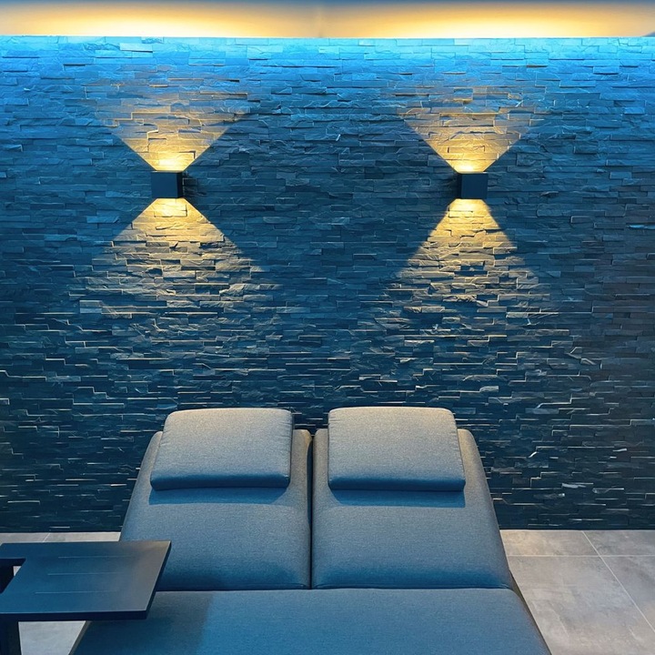 Produktbild s.luce Ixa LED Wandlampe verstellbare Winkel Innen & Aussen IP44 (460 lm)