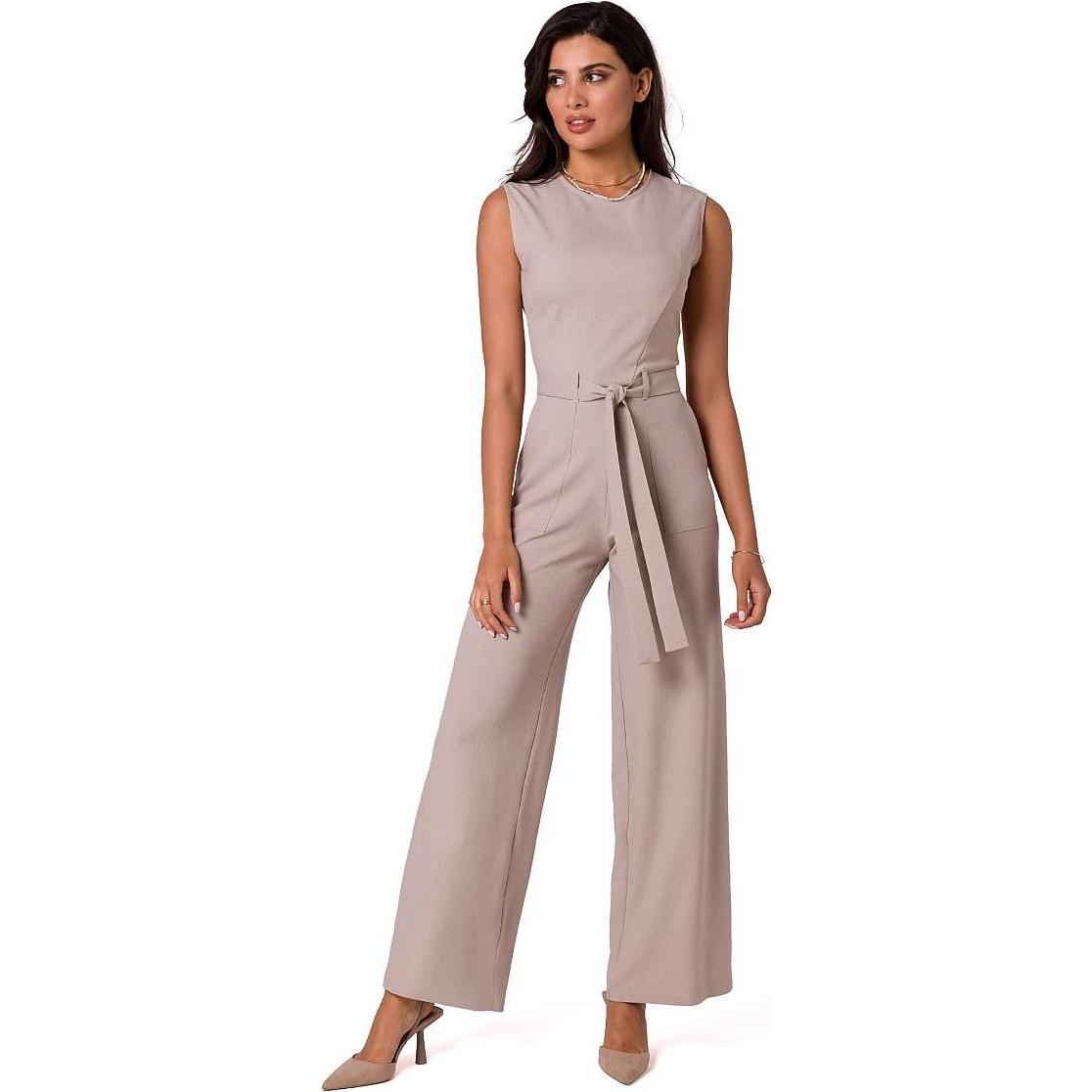 Be Wear, Jumpsuit, Overall, Beige, (XL)