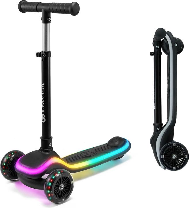 Actual product image KinderKraft scooter RAKET BLACK