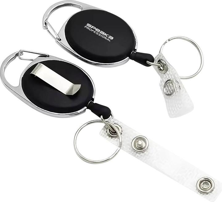 Immagine prodotto SpeaKa Professional SP-12886348 Jojo per portabadge (L x L) 55 mm x 36 mm Sch