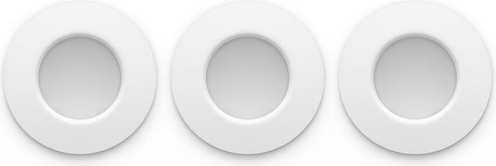Actual product image Philips Hue White & Color Ambiance Slim Recessed (650 lm)