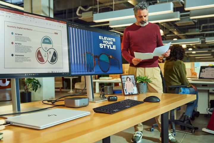 Produktbild HP Series 7 Pro 727pk Docking Display (3840 x 2160 Pixel, 27")