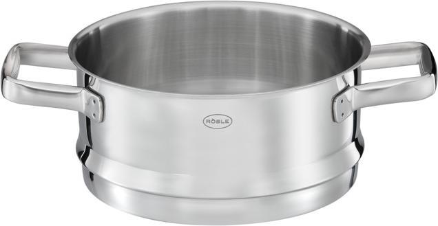 Produktbild Rösle Topf Set 8-tlg. Moments Edelsathl (Pfannenset + Topfset, Edelstahl)