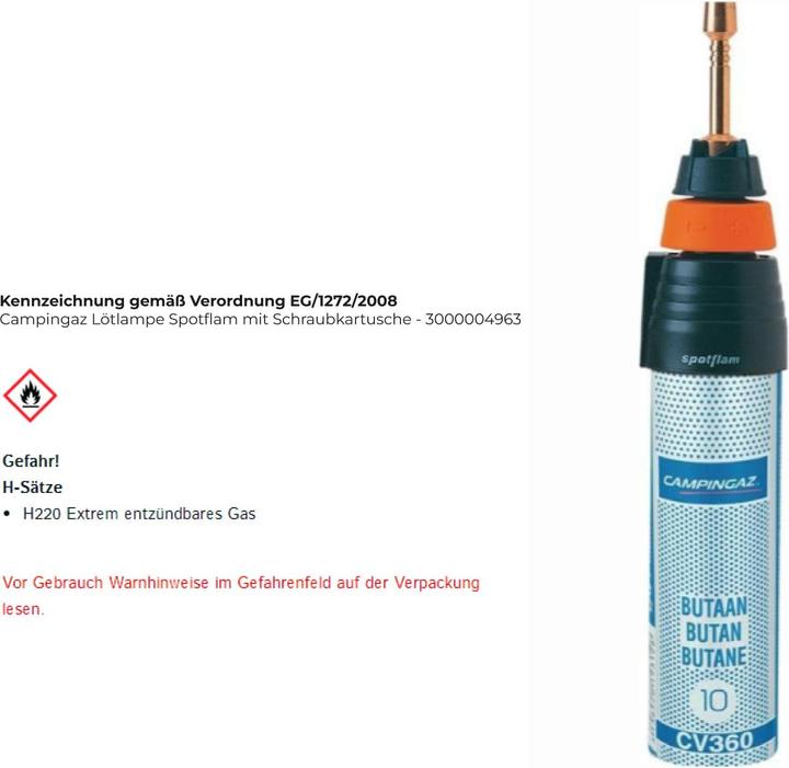 Image du produit Campingaz Lötgerät Spotflam