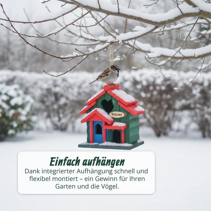 Produktbild Relaxdays Dekovogelhaus