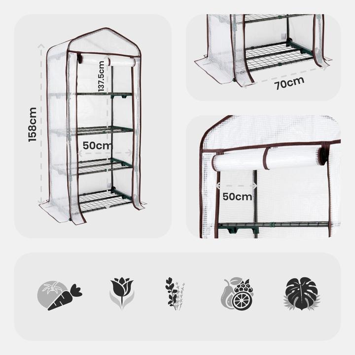 Image du produit Arebos Foliengewächshaus