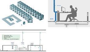 Actual product image Bachmann KABELSCHLANGE Quadro - Flexible cable line (Cable conduit, 100 cm)