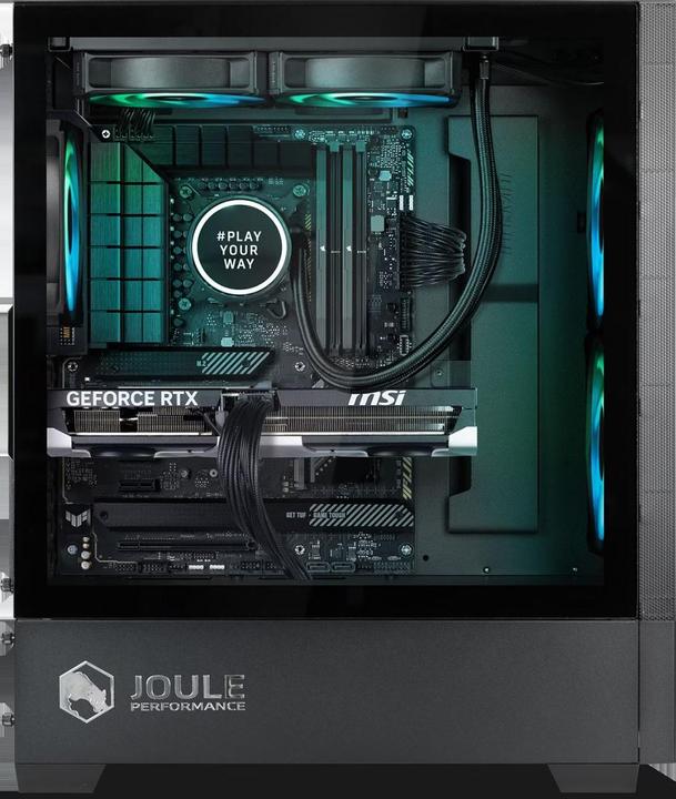 Actual product image Joule Performance Gaming PC RTX5060TI 8G R5 32GB 2TB L1142991 (2000 GB, 32 GB, AMD Ryzen 5 9600X, GeForce RTX 5060 Ti)