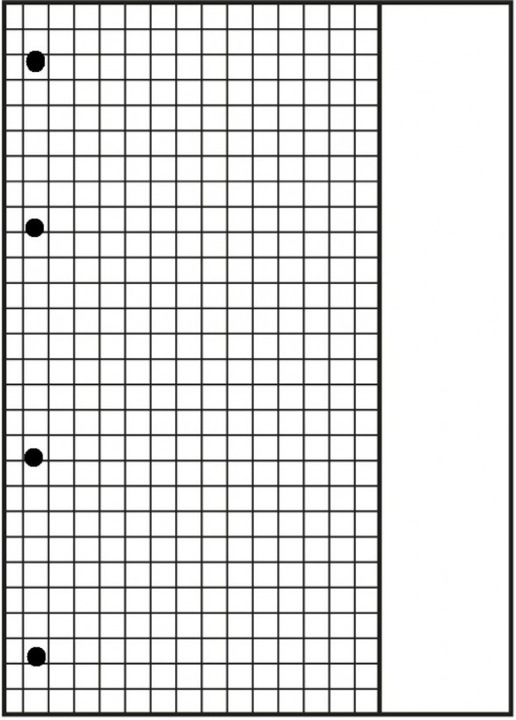 Produktbild Oxford Arbeitsblätterblock, A4, Lineatur 22 (A4, Liniert, Harter Einband)