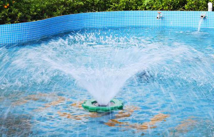Produktbild SunSun COP-10000 Schwimmende Fontäne 20000l/h 90W Teich Pumpe Springbrunnen