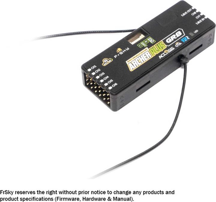Immagine prodotto FrSky Ricevitore Archer Plus GR8 2.4Ghz