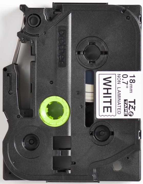 Produktbild Brother Beschriftungsband TZe-N241 Schwarz auf Weiss (1.80 cm, Weiss)