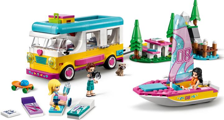 Immagine prodotto LEGO Friends 41681 Camper della foresta e barca a vela (41681, LEGO Friends)
