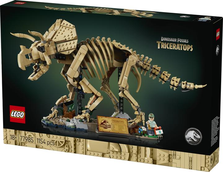 Produktbild LEGO Dinosaurier-Fossilien: Triceratops (77985, LEGO Jurassic World)