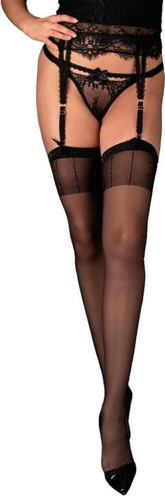 LivCo Corsetti Fashion LC Rimiani stockings black 20den 4 (L)