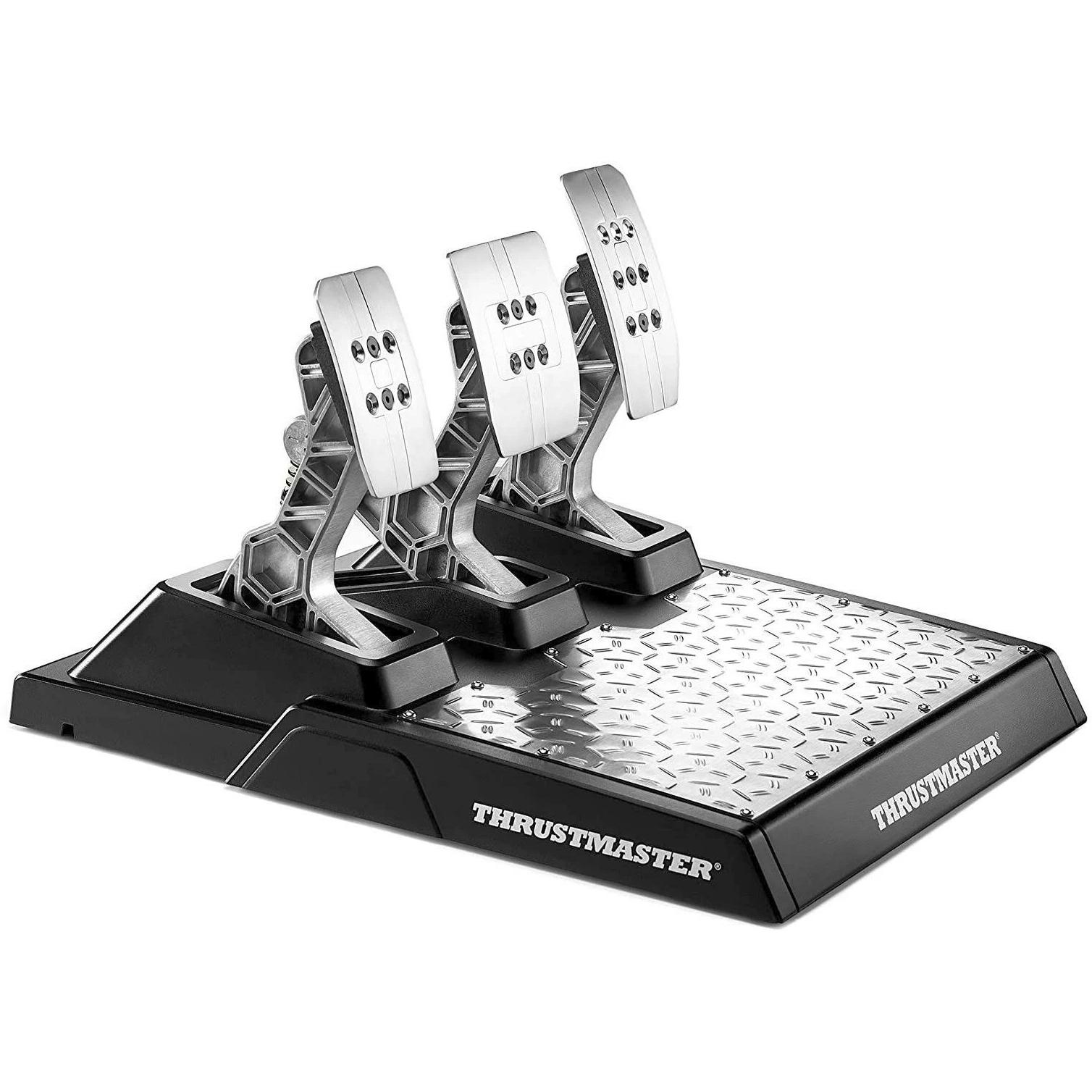 Thrustmaster T-LCM Pedals (PC, PS4, Xbox One X, Xbox Series X, Xbox One S, Xbox Series S, PS5), Gaming Controller, Silbe...