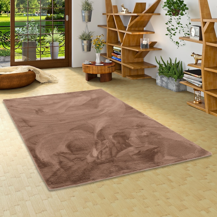 Actual product image Pergamon Luxury Super Soft Fur Rug Plush (180 x 250 cm)