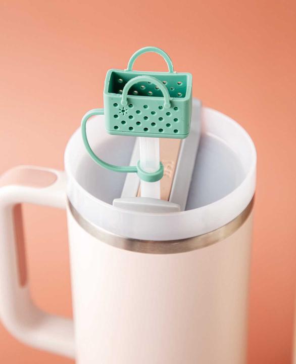 Actual product image I Am Creative Silikon Trinkhalm-Abdeckung passend für Trinkflaschen, Stanley