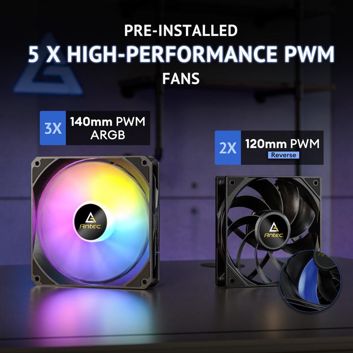 Immagine prodotto Antec Flux Rear (ITX, mATX, ATX)