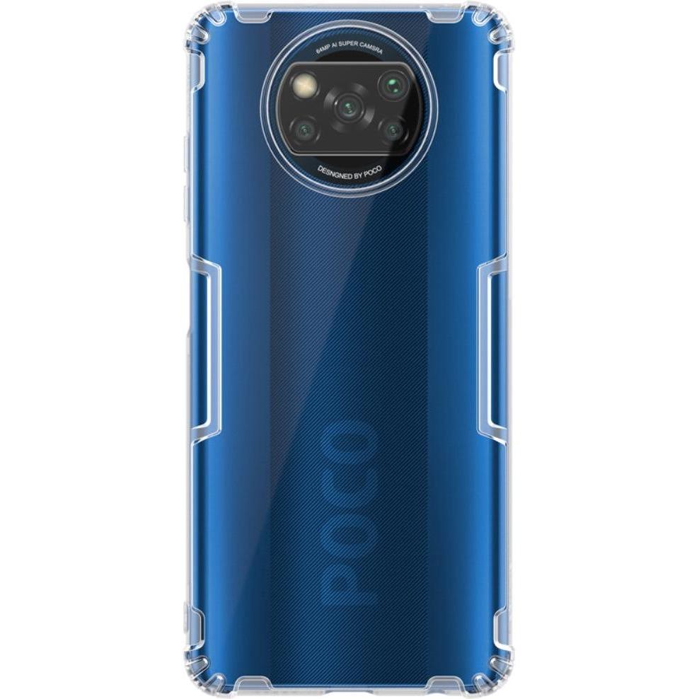 Nillkin Nature Soft Series (Xiaomi Poco X3 NFC), Smartphone Hülle, Transparent