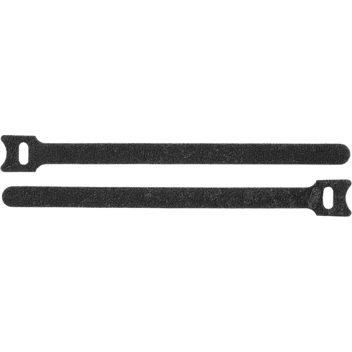 ProXtend, Kabelbinder, Hook and Loop 20cm x 12mm Black 50pcs (Klettkabelbinder, 200 mm, 50 Stk.)