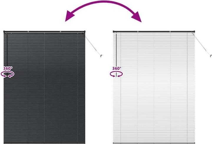 Produktbild vidaXL Balkenjalousien (220 x 160 cm)