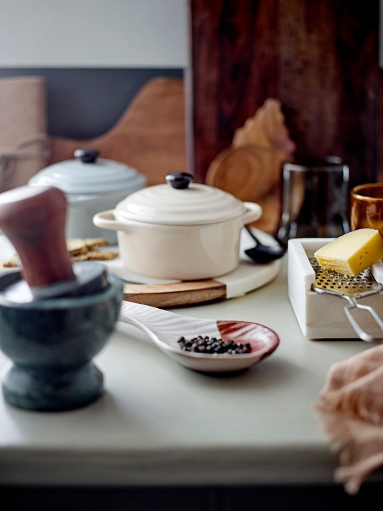 Actual product image Bloomingville Banou Mortar & Pestle, Green, Marble