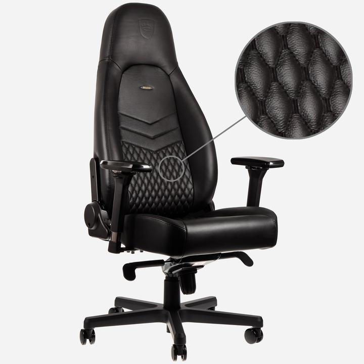 Actual product image noblechairs ICON genuine leather