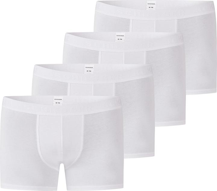 Immagine prodotto Schiesser Confezione da 4 pantaloncini / pantaloni in cotone organico 95/5 per ragazzi (164, confezione da 4)