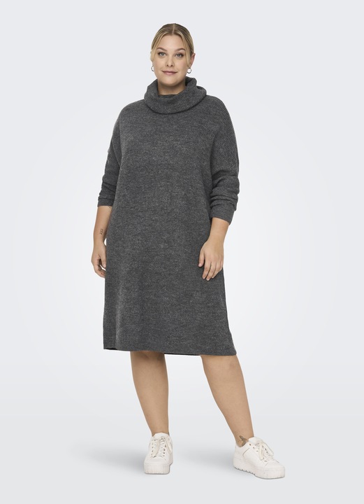 Produktbild Only Curvy Wasserfall-Ausschnitt Woll Strickkleid (S)