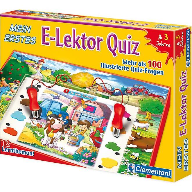 Clementoni E-Lektor Mein erstes Quiz