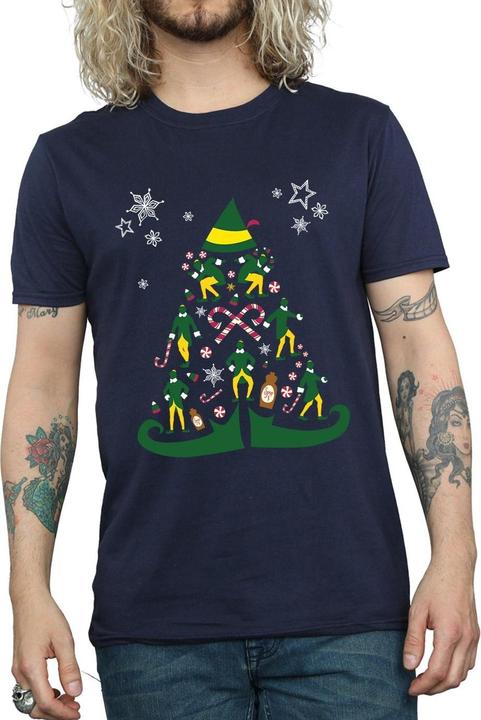 Produktbild Elf Christmas Tree TShirt (S)