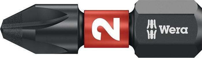 Actual product image Wera Bit IMPACTOR DC T10 Length 25 mm 1/4 ″ C6.3 Impactor, DC (T10)