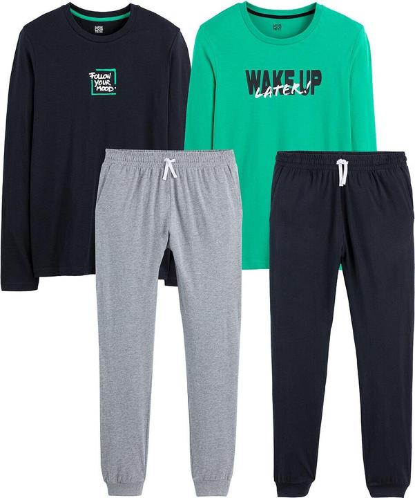 Produktbild La Redoute Collections 2er-Pack Pyjamas (140)
