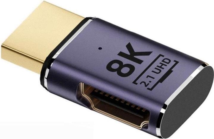 Actual product image PowerGuard HDMI to HDMI 2.1 90 Degree Angle Left Adapter (HDMI)