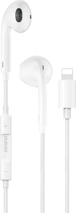 Produktbild Dudao X14+ In-ear headphones with microphone 3.5mm jack white (Kabelgebunden)