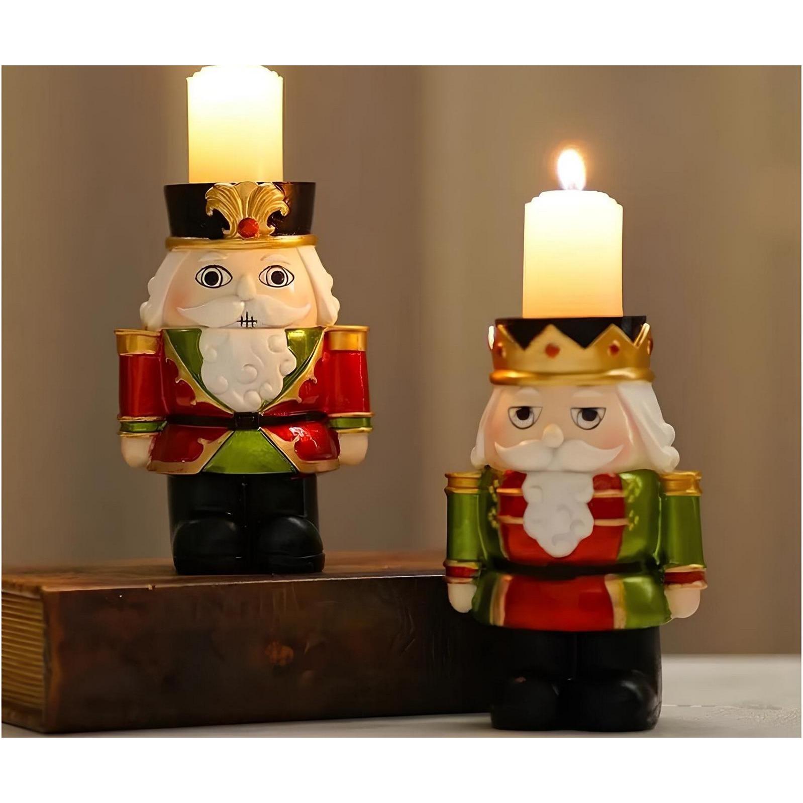 Thumbnail - Hanah Home, Kerzenständer, Dove (10 x 10 x 14 cm)