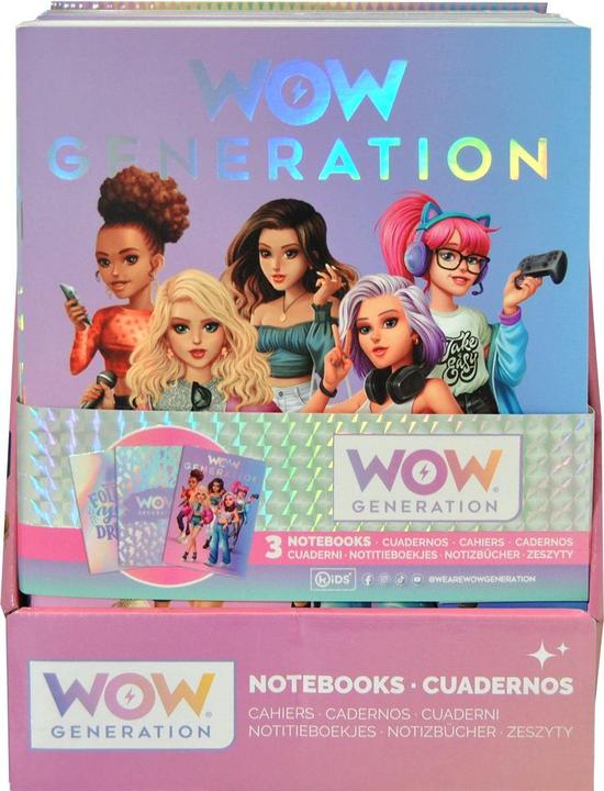 Immagine prodotto Kids Licensing Nota di Generation Bloc (A5, Copertina morbida)