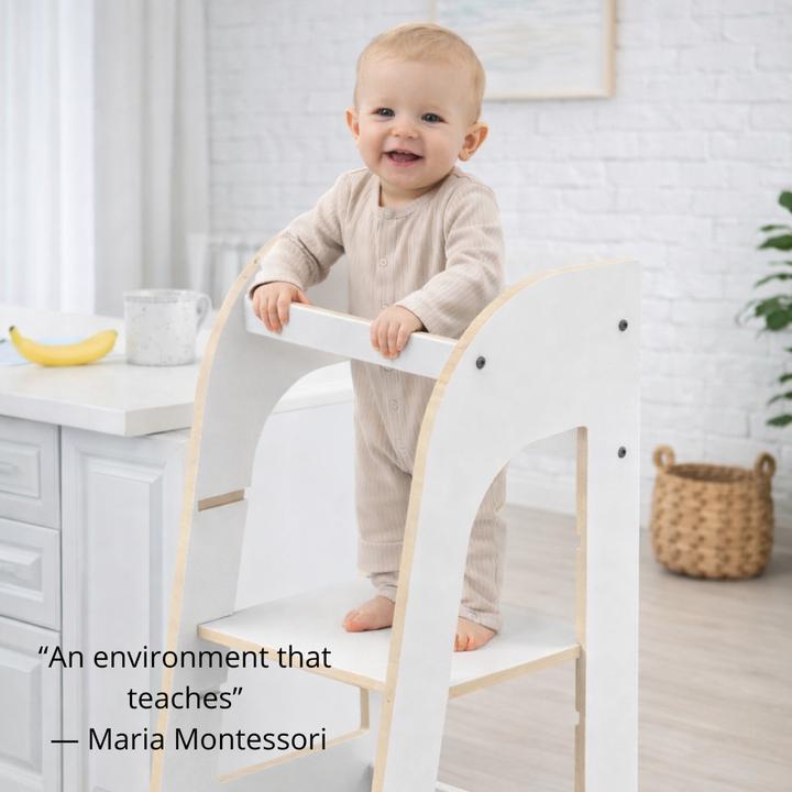 Image du produit MamaToyz KULE - Tour d'apprentissage Gris