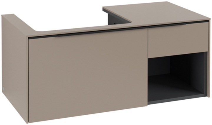 Produktbild Villeroy & Boch Subway 3.0, 1001x423x516 mm, Waschbeckenunterschrank, 2 Auszüge, C572L2