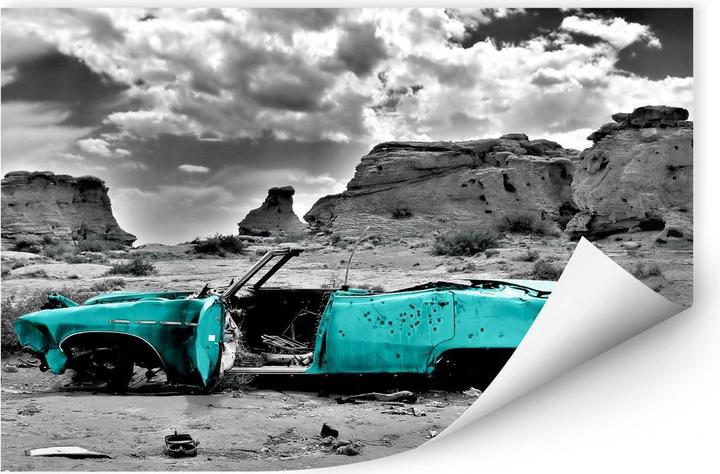 Immagine prodotto Trenddeko Cadillac Rosso (45 x 30 cm)