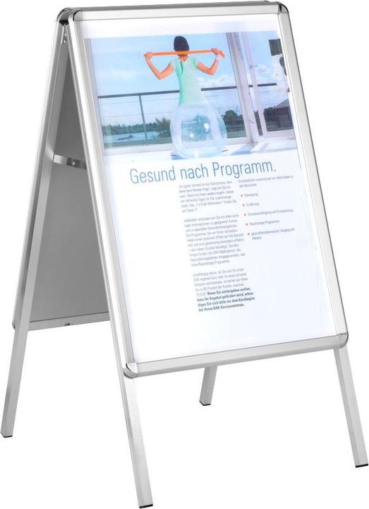 Produktbild Update Displays Kundenstopper silber DIN A1 2 Fächer (A1)