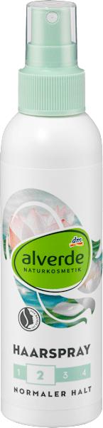 dm alverde Haarspray Bio-Lotusblüte, Bio-Violetter Reis