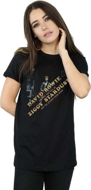 Image du produit David Bowie - T-shirt ZIGGY DIAGONAL - Femme (S)