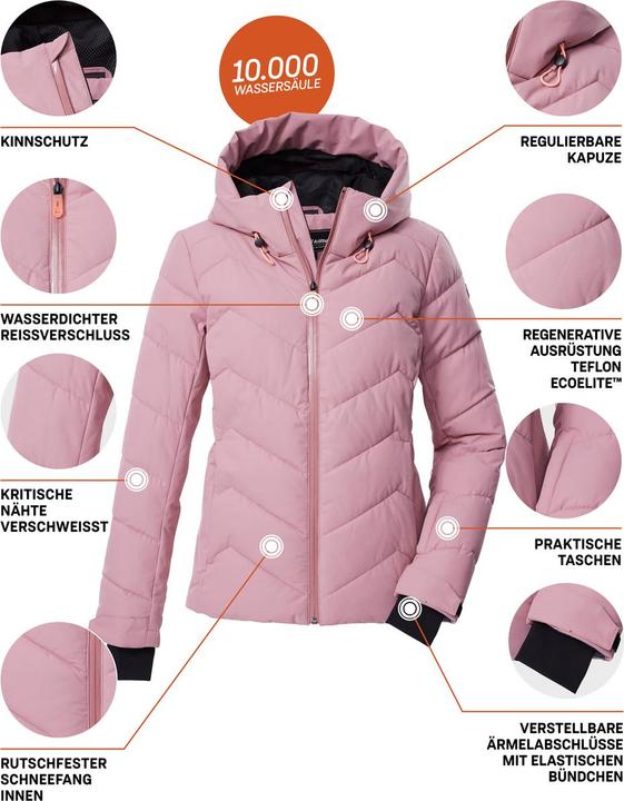 Actual product image Killtec Ksw 31 Wmn Ski Qltd Jckt (44)