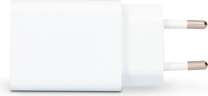 Produktbild Contact Wand-Ladegerät + Lightning-Kabel MFI Apple-compatible 2.1A Weiss (10 W)